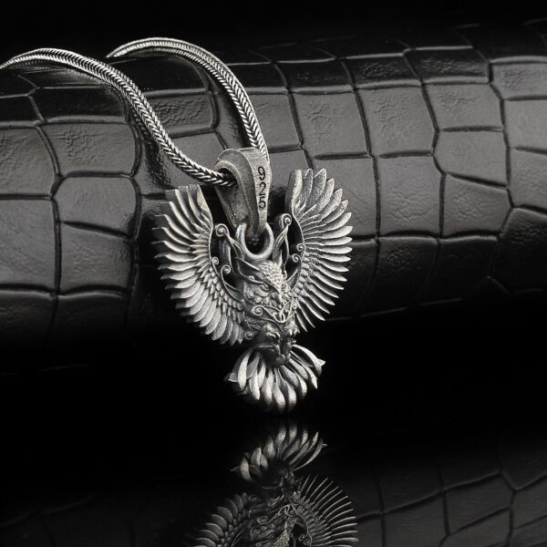 celtic owl necklace is a sterling silver jewelry piece that represents masons and freemasons