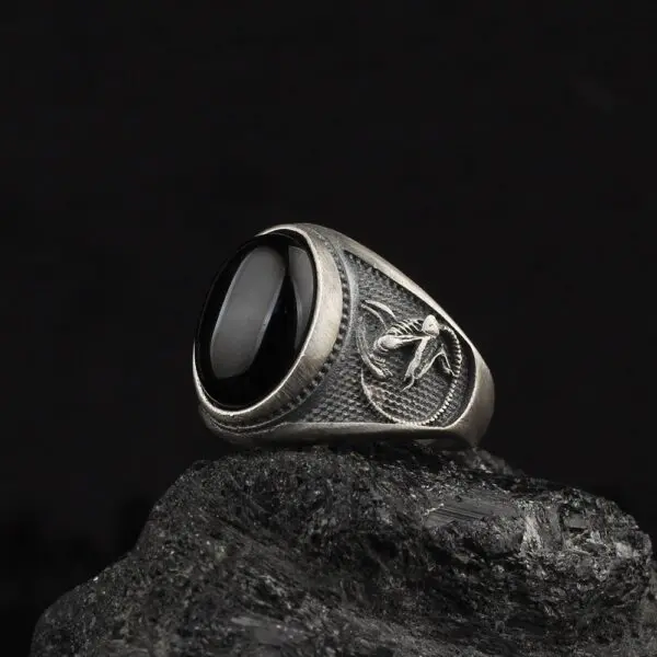 Alien Ring Sterling Silver - espadasilver.com