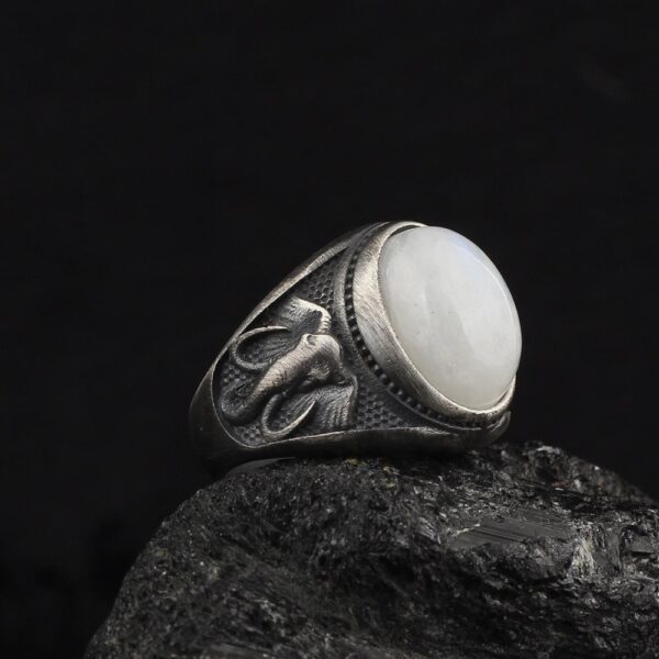 the elephant ring sterling silver is a product of high class craftsmanship and intricate designing. it's solid structure makes it a perfect piece to use as an everyday jewelry to elevate your style. espada silver
