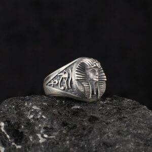 Pharaoh Ring Sterling Silver