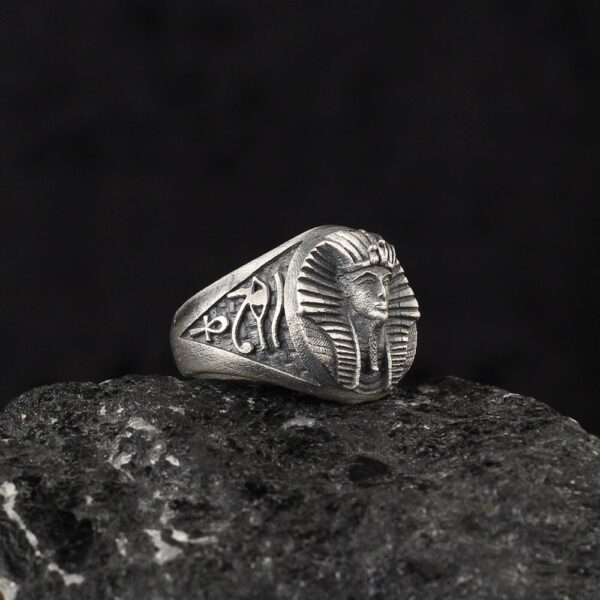pharaoh ring sterling silver