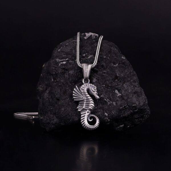 seahorse necklace is a sterling silver jewelry piece that has unique quality.