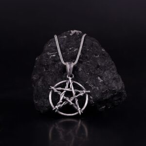 Silver Pentagram Necklace