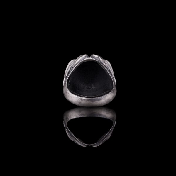 the davy jones ring sterling silver is a product of high class craftsmanship and intricate designing. it's solid structure makes it a perfect piece to use as an everyday jewelry to elevate your style. espada silver