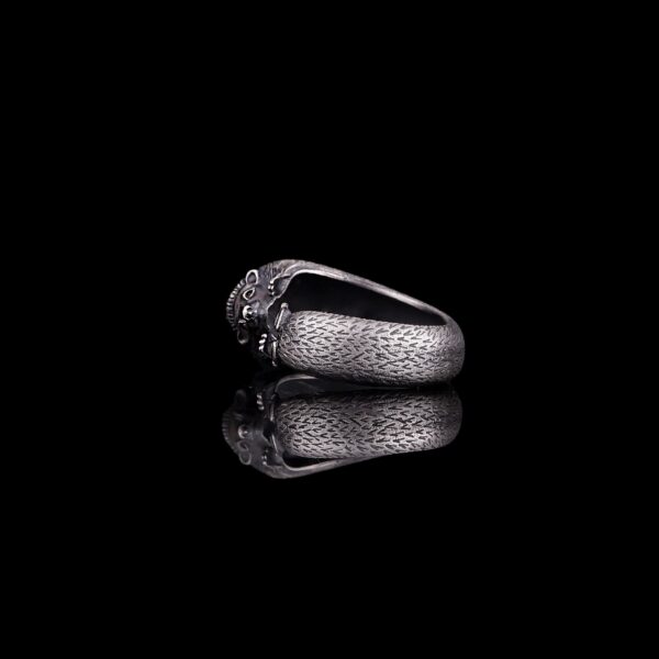 the hedgehog ring sterling silver is a product of high class craftsmanship and intricate designing. it's solid structure makes it a perfect piece to use as an everyday jewelry to elevate your style. espada silver