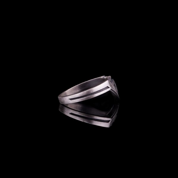 the amazonia unisex silver ring is a product of high class craftsmanship and intricate designing. it's solid structure makes it a perfect piece to use as an everyday jewelry to elevate your style. espada silver