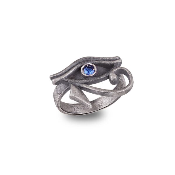 the eye of horus ring 925 silver is a product of high class craftsmanship and intricate designing. it's solid structure makes it a perfect piece to use as an everyday jewelry to elevate your style. espada silver