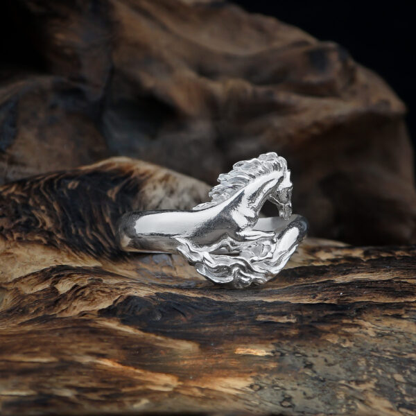 polished shadowfax ring